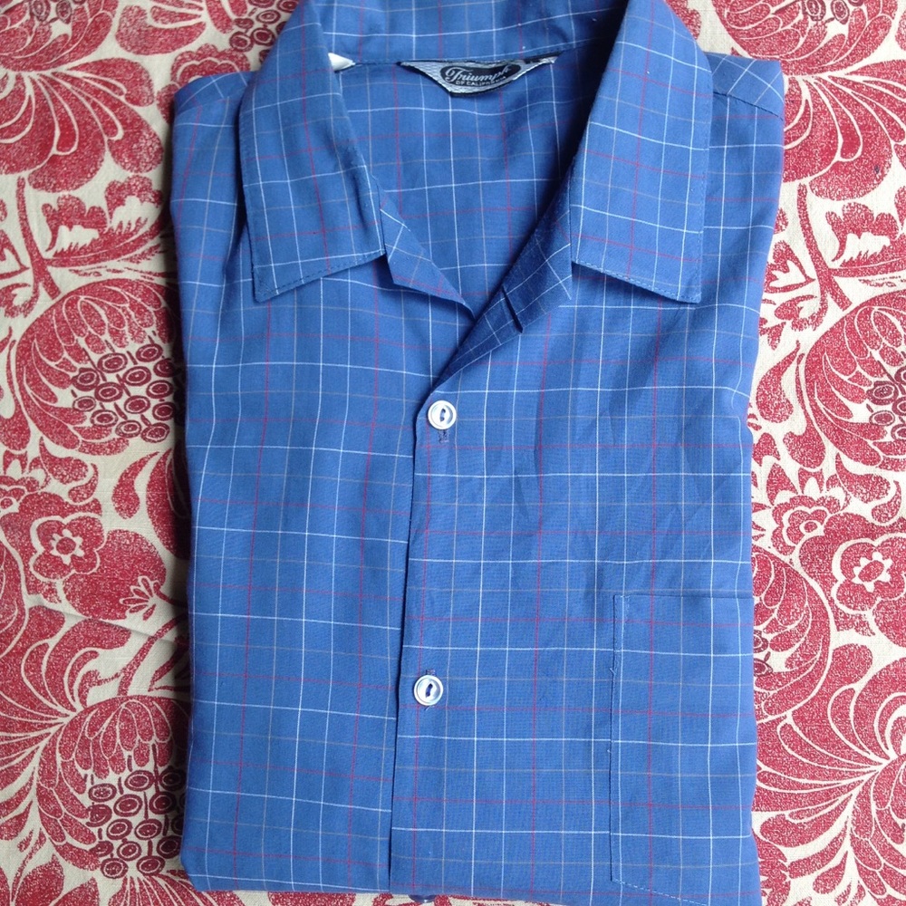 Triumph of California Men's Casual Dress Shirt L